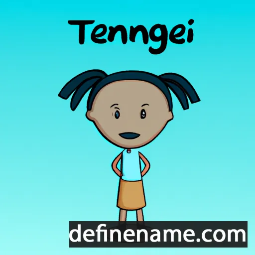 Tangeni cartoon