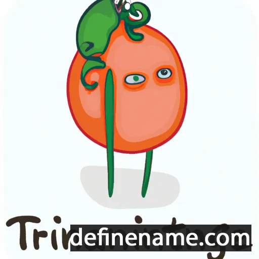 Tangerine cartoon