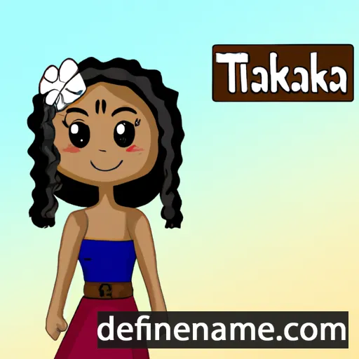 Tanikia cartoon