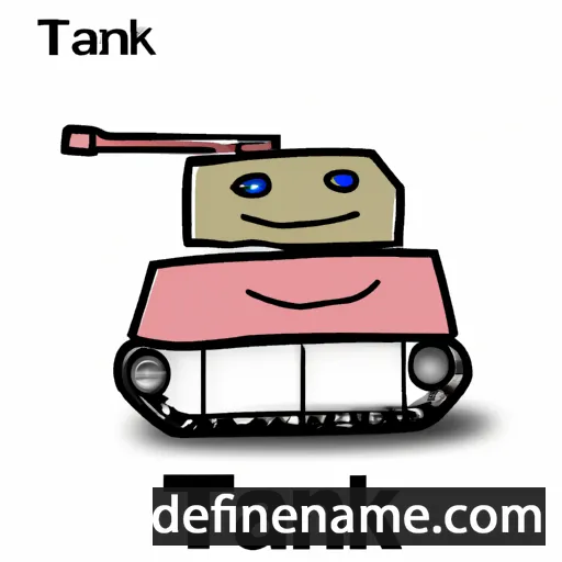 Tank cartoon