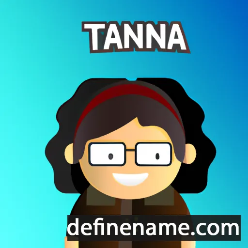 Tannia cartoon