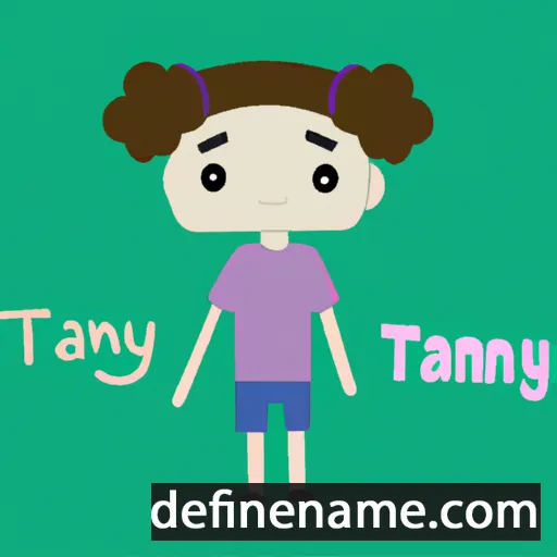 Tanny cartoon