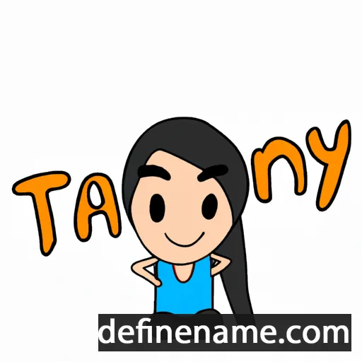 Tanyth cartoon