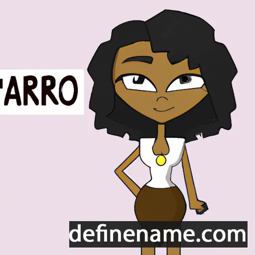 Taraji cartoon