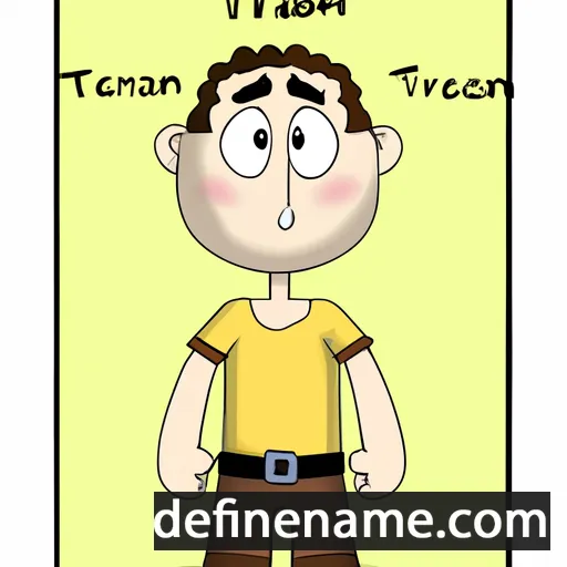 cartoon of the name Taran