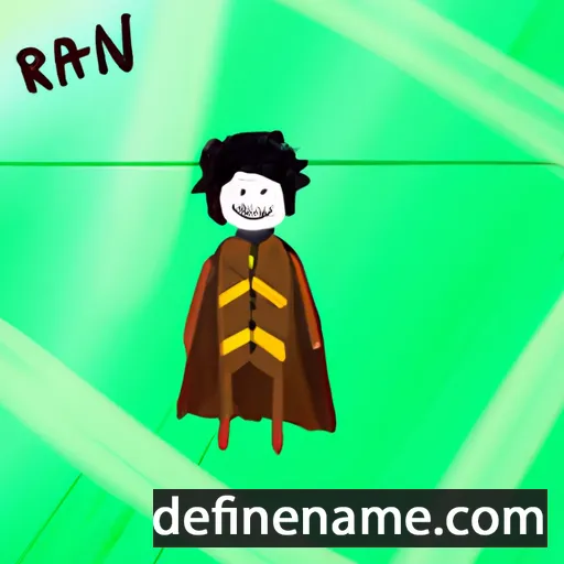 cartoon of the name Tarin