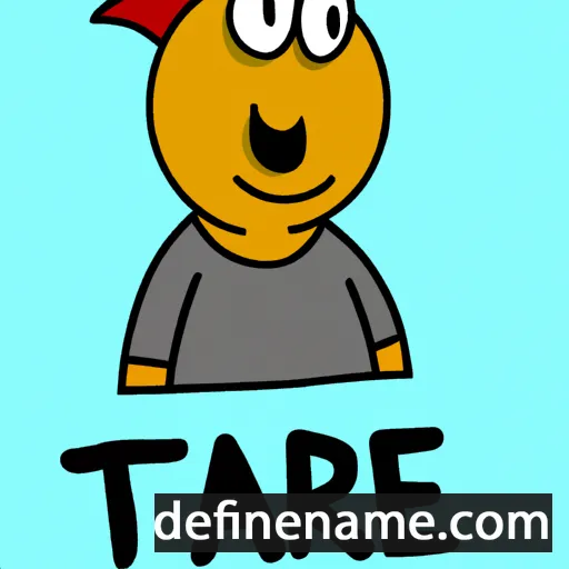 Tarje cartoon