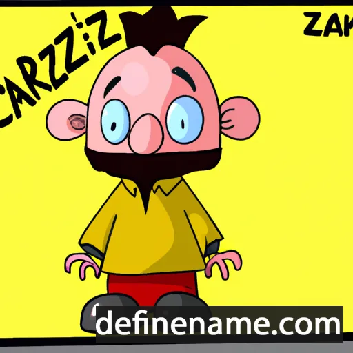 Tarzíciusz cartoon