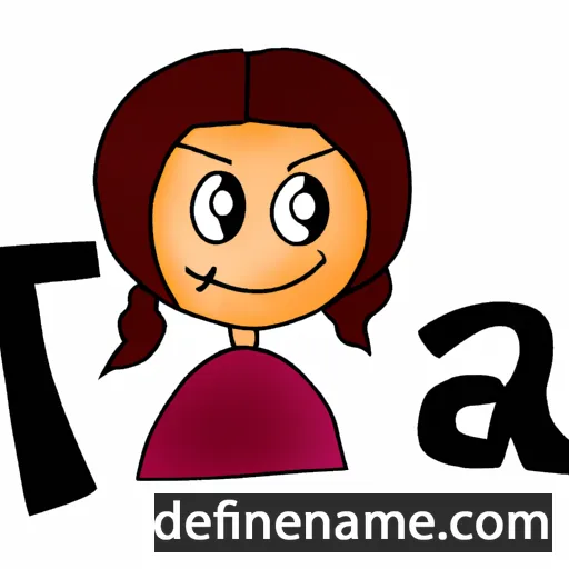 cartoon of the name Tasa