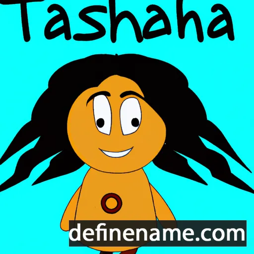 Tasheba cartoon