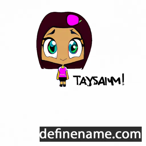 Tasmyn cartoon