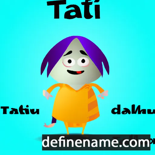 Tatali cartoon