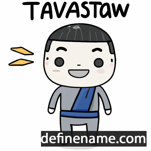 Tatsawan cartoon