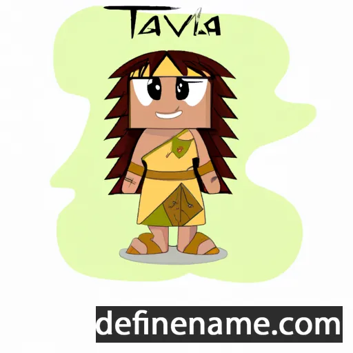 Tavaita cartoon