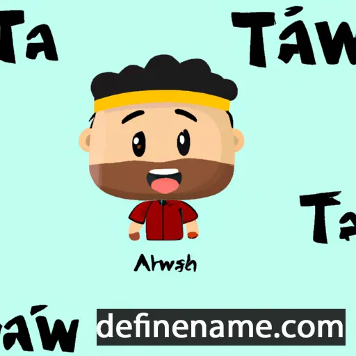 Taweh cartoon