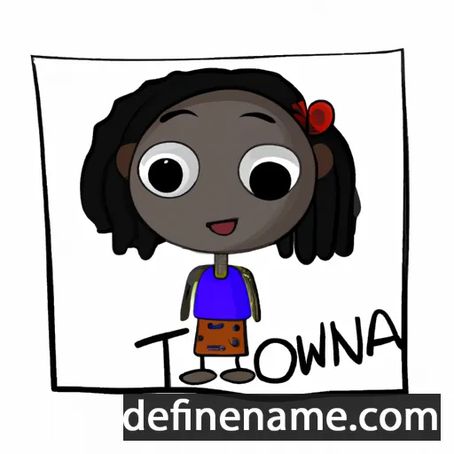 Tawonda cartoon