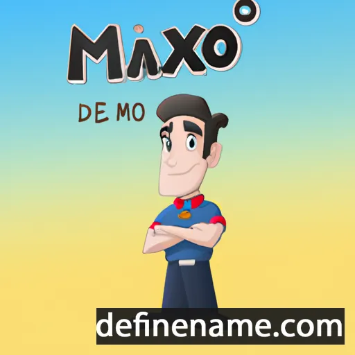 Máximo cartoon