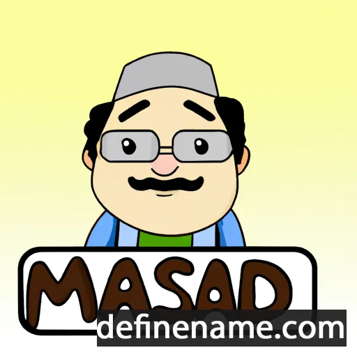 Mas'ud cartoon