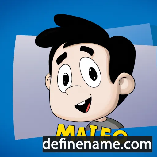 Matéo cartoon