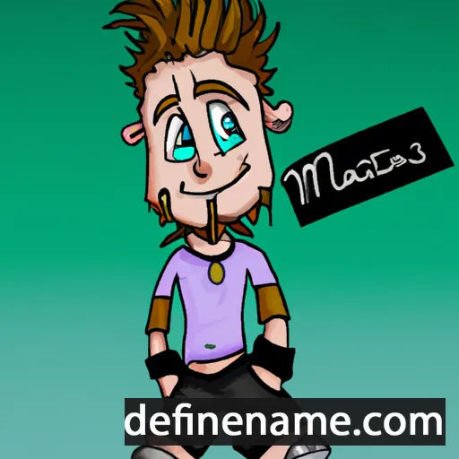 Mateusz cartoon