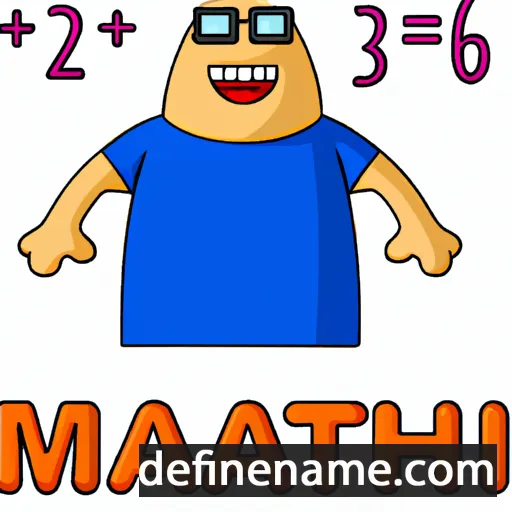 Math cartoon