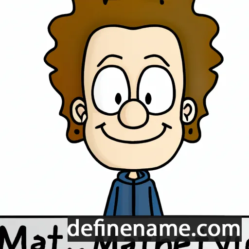 Mathew cartoon