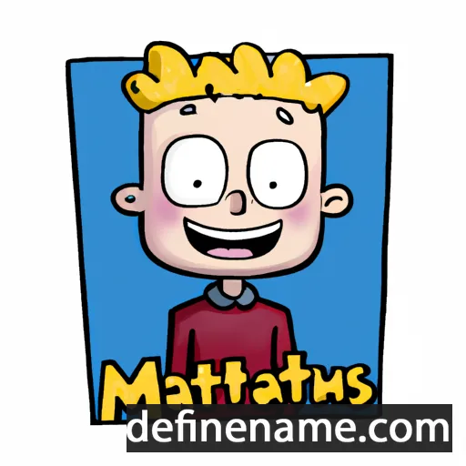 Mathijs cartoon