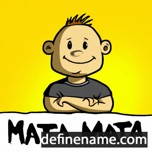 Matija cartoon