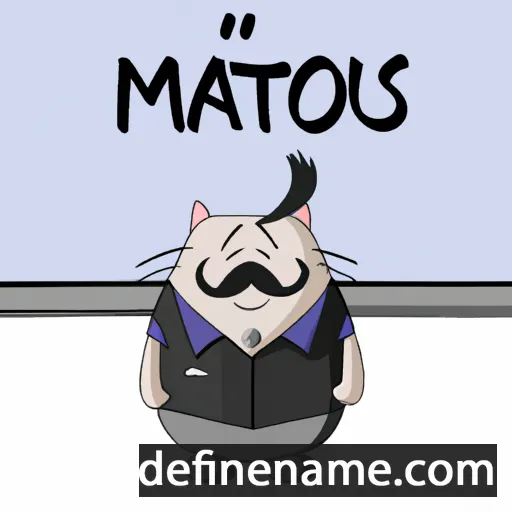 Matouš cartoon