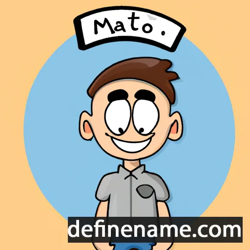 Matteo cartoon