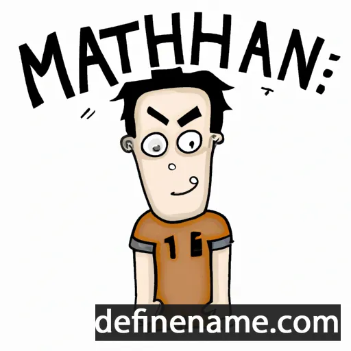 Matthan cartoon