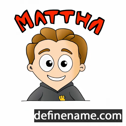 Matthia cartoon