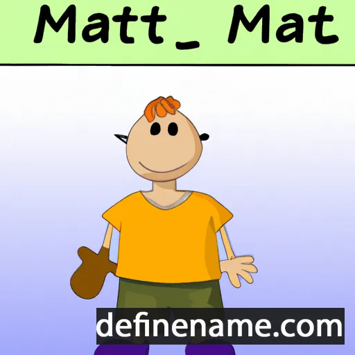 Matti cartoon