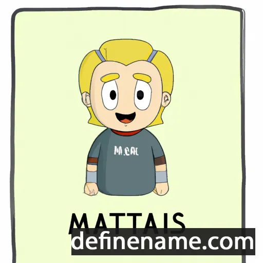 Mattias cartoon