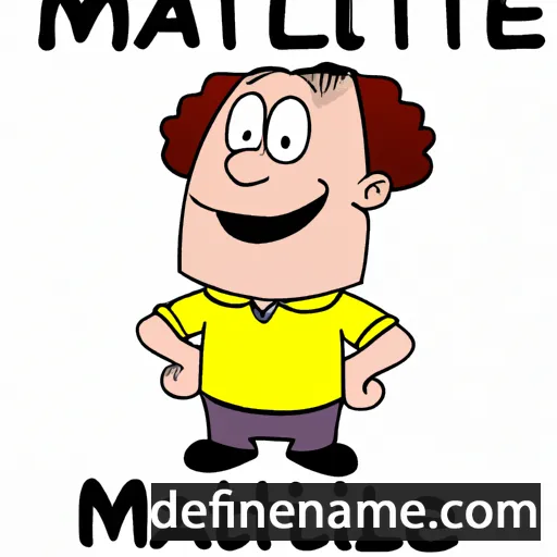 Mattie cartoon