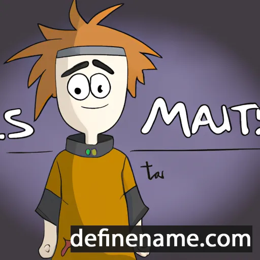 Matúš cartoon