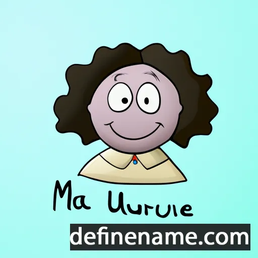 Maurine cartoon