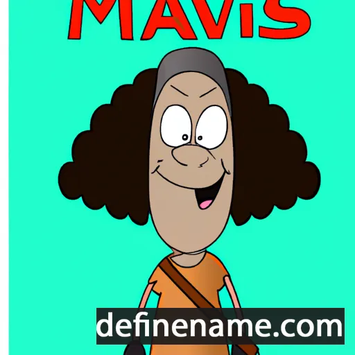 Mavis cartoon