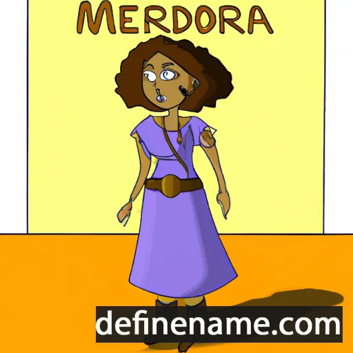 Medora cartoon