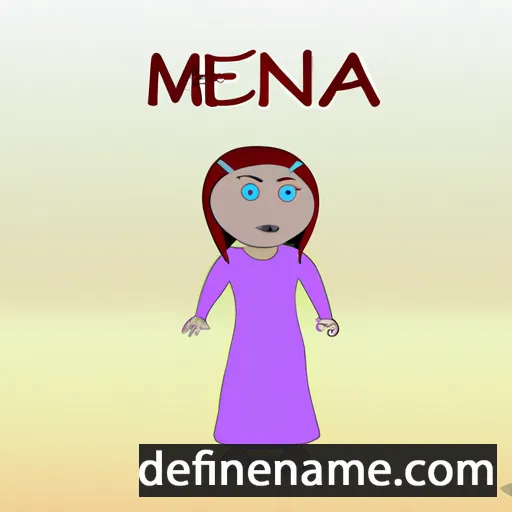 Meena cartoon