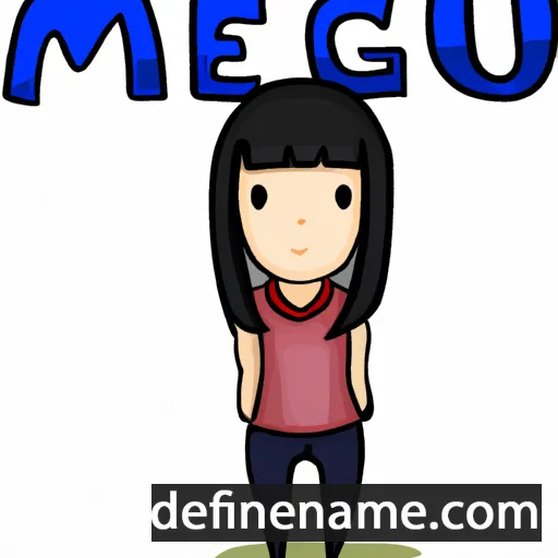 Megumi cartoon