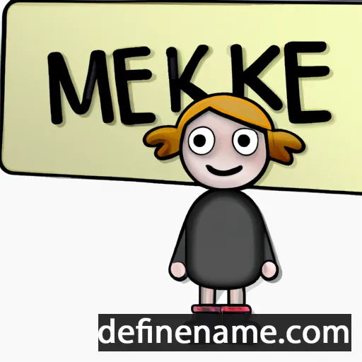 Meike cartoon