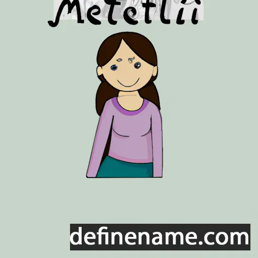 Melati cartoon