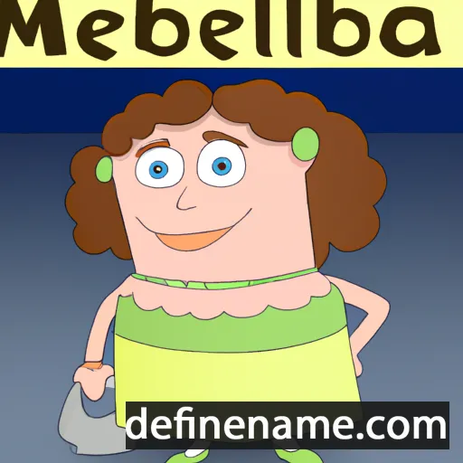 Melba cartoon