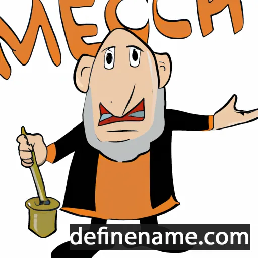 Melech cartoon