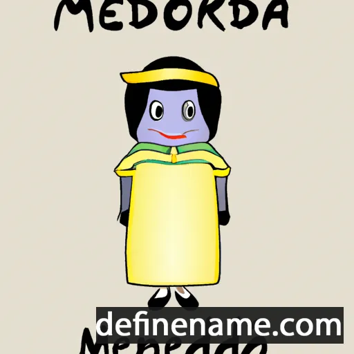 Menodora cartoon