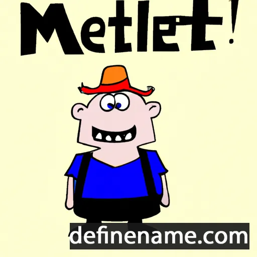 Metztli cartoon