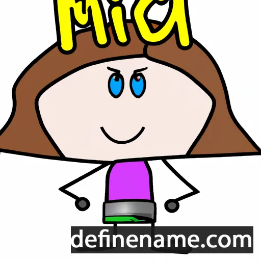 Mica cartoon