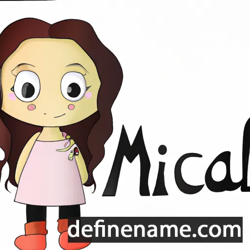 Micaela cartoon