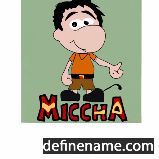 Micha cartoon